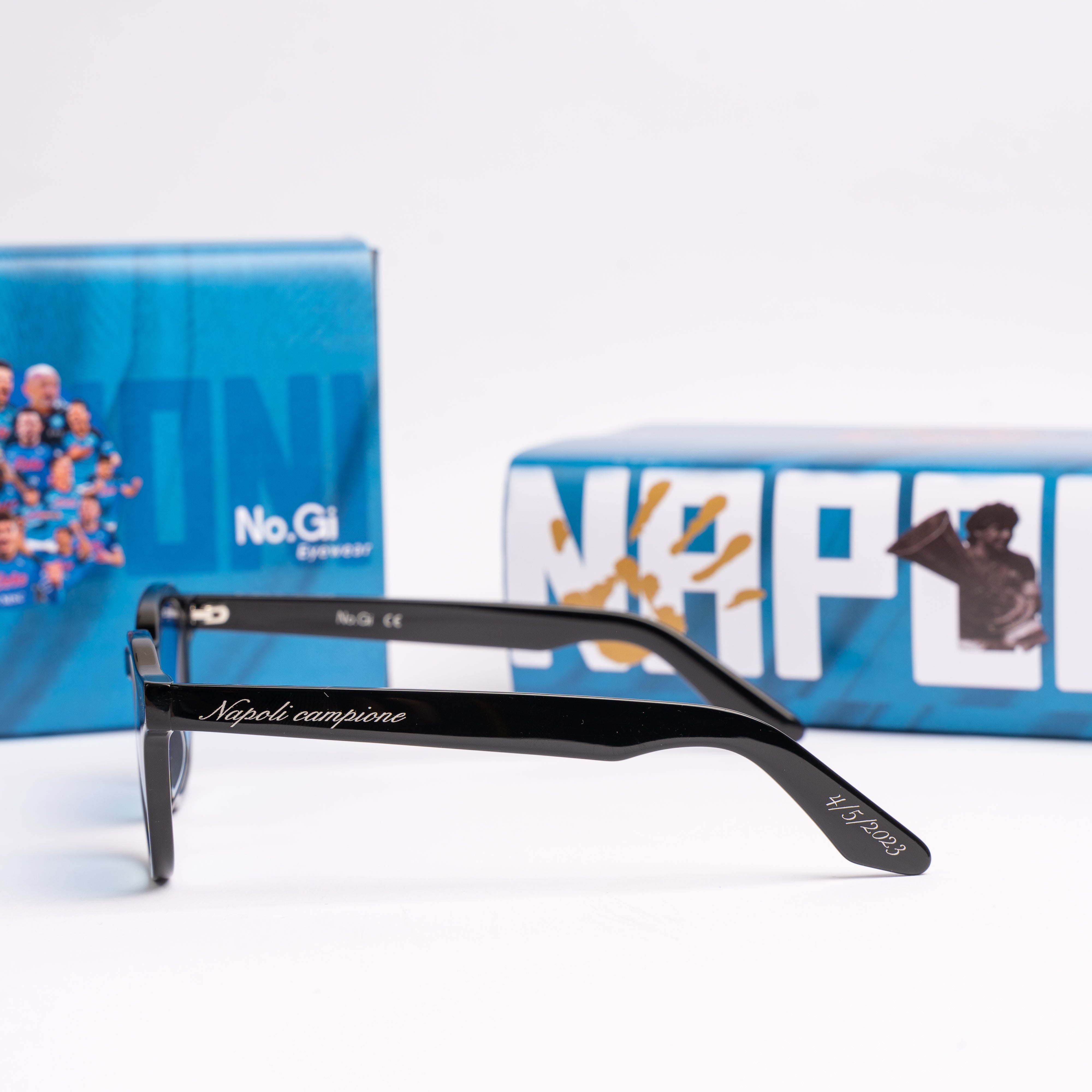 No.Gi Napoli Nero con lente grigio - Nogi eyewear